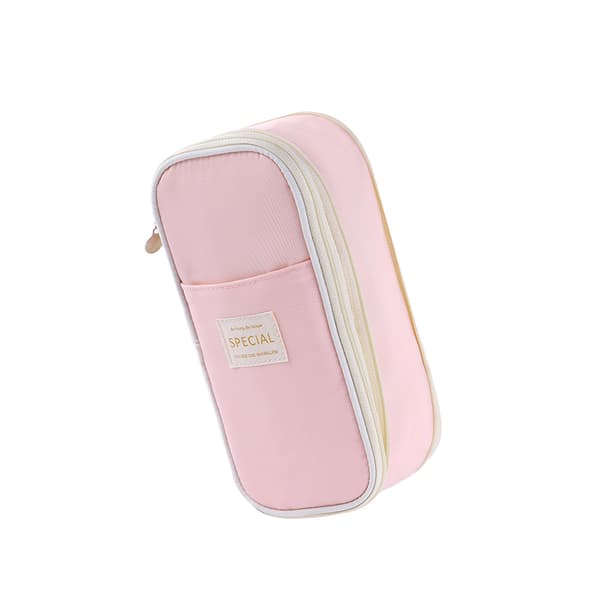Ny generation dobbeltlags teleskopisk blyanthus Pink Pink