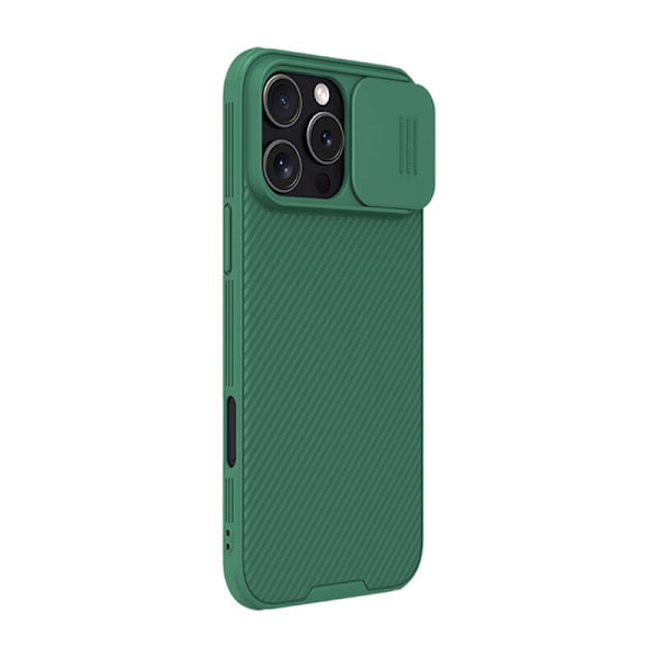 Nillkin CamShield Pro iPhone 16 Plus-fodral (grön)
