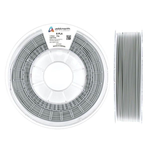 E-PLA 1.75mm 750g Light Grey