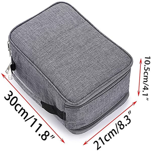 Pennfodral med stor kapacitet Grey Grey