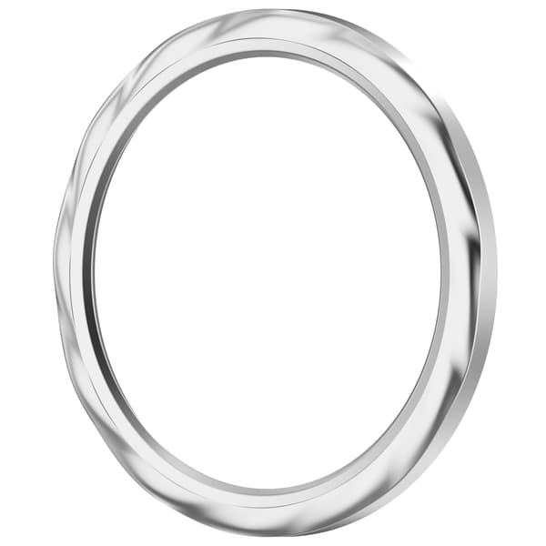 Opgrader din Xiaomi Watch S4/S3 med en elegant ramme i rustfrit stål Silver thread