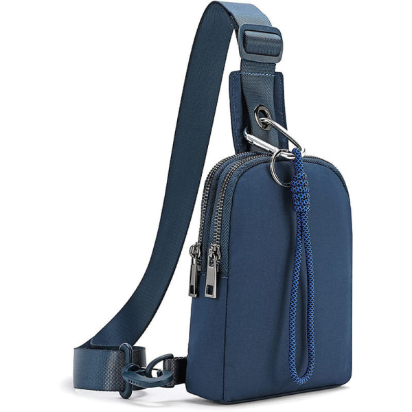 Ny Mini Neutral Outdoor Crossbody Taske Marine blå