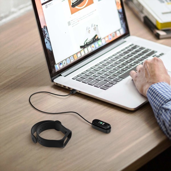 INF Oplader til Xiaomi Mi Band 4 aktivitetsarmbånd
