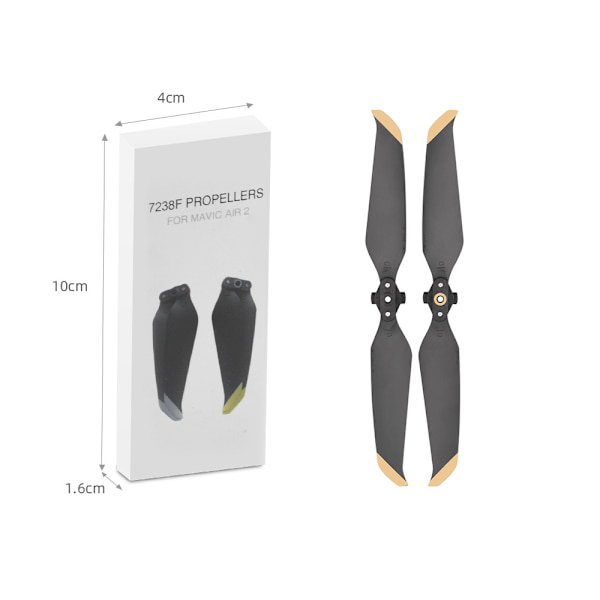 Ersättningspropellrar 7238F för DJI MAVIC AIR 2S Guld