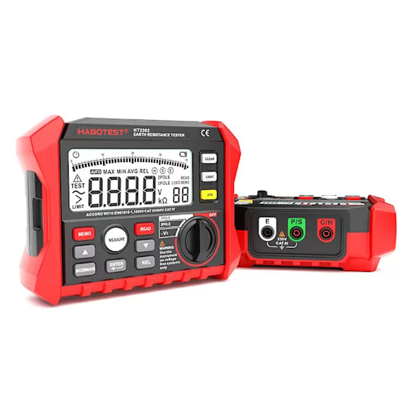 Habotest HT2302 Digital Earth Resistance Tester