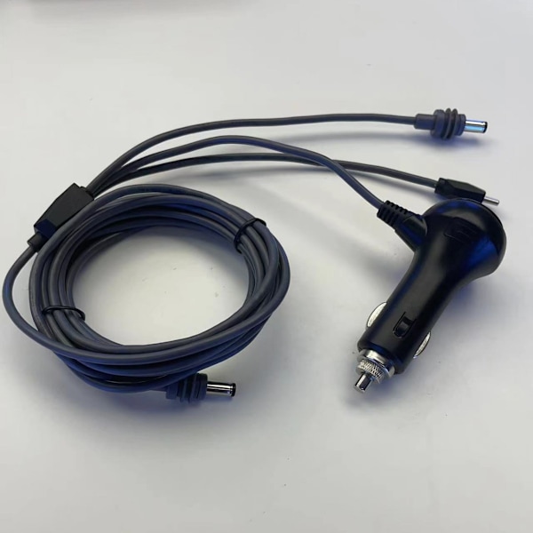 Bil cigarettænder splitter adapter med digitalt display