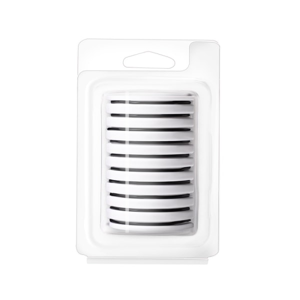 Självhäftande Lösögonfransremsor, 10-pack Svart
