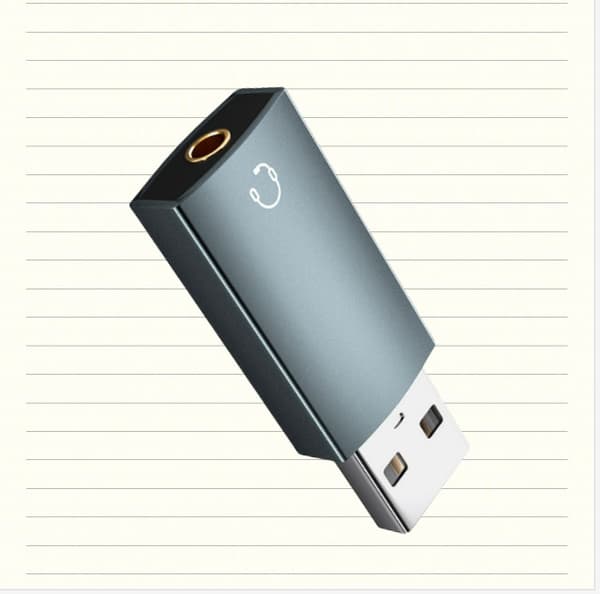 USB-C til 3,5 mm hovedtelefonstikadapter