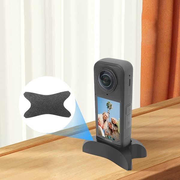 Silikonbas för Insta360 X5 - Halkfri och stabil bas för din Insta360 X5 panoramakamera