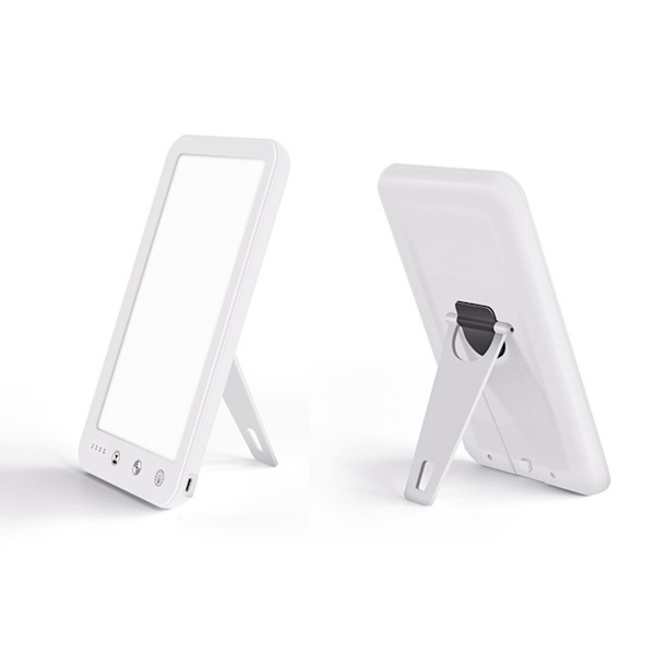 LED SAD Lyslampe med Type-C, Justerbar Lysstyrke & Timer - EU Stik