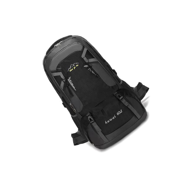 60L Ryggsäck för Bergsbestigning & Vandring Black Black