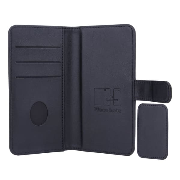 Mobilfodral Strålningsskydd PU Universal 2in1 Svart - Medium 5-5,4"