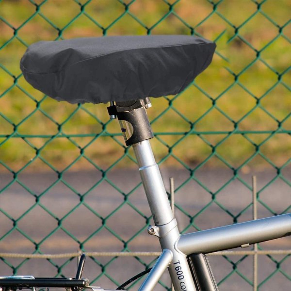 INF Vattentätt sadelskydd för cykel Svart