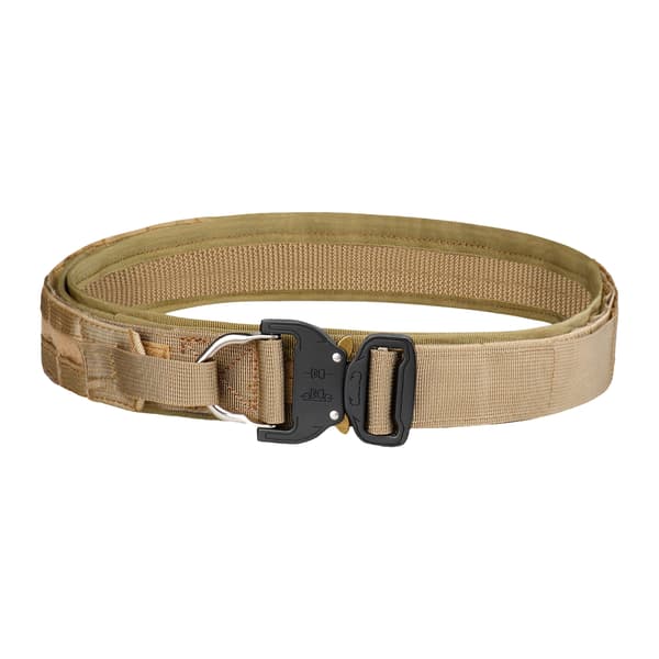 Cobra-bälte med legerat spänne för utomhusbruk Khaki Khaki