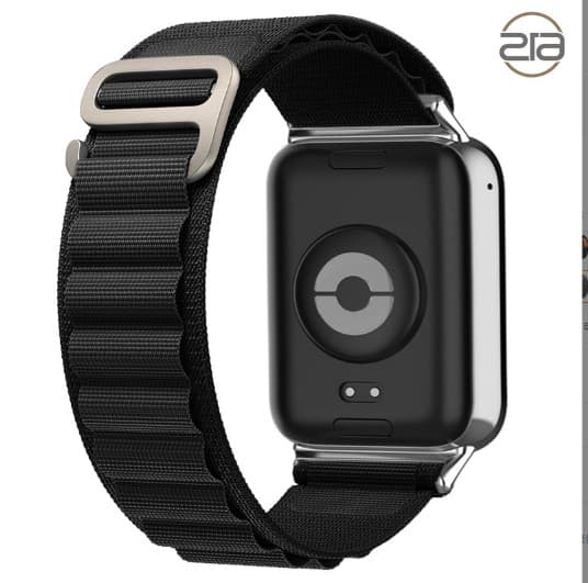 Redmi Watch 4 punottu ranneke Black Black