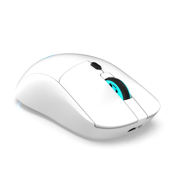 Trådløs mus - Genopladelig 2.4G White White