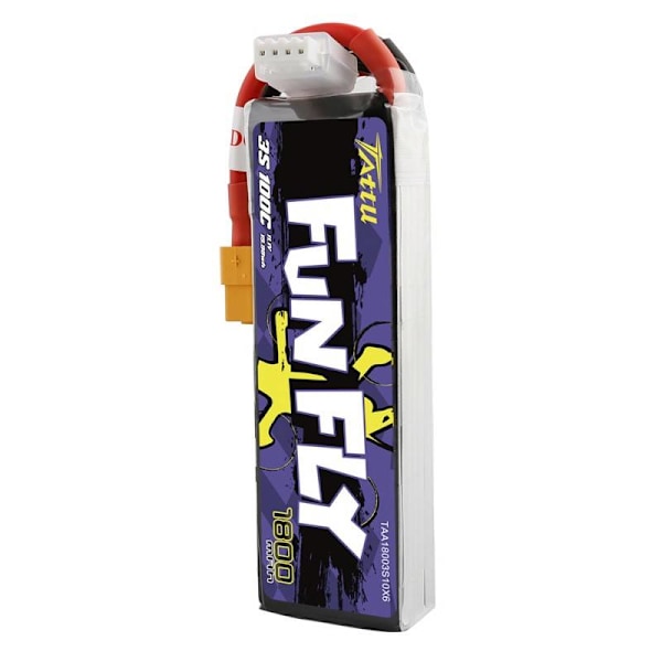 Tattu Funfly 1800mAh 11.1V 100C 3S1P XT60 batteri