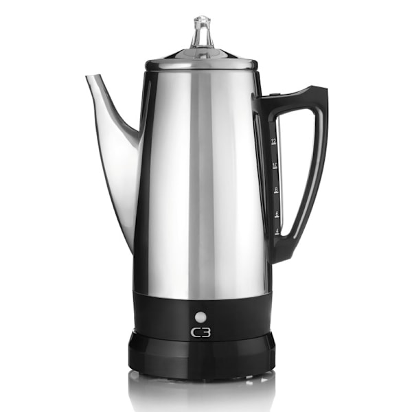 Perkolator Original rustfrit stål 12kp