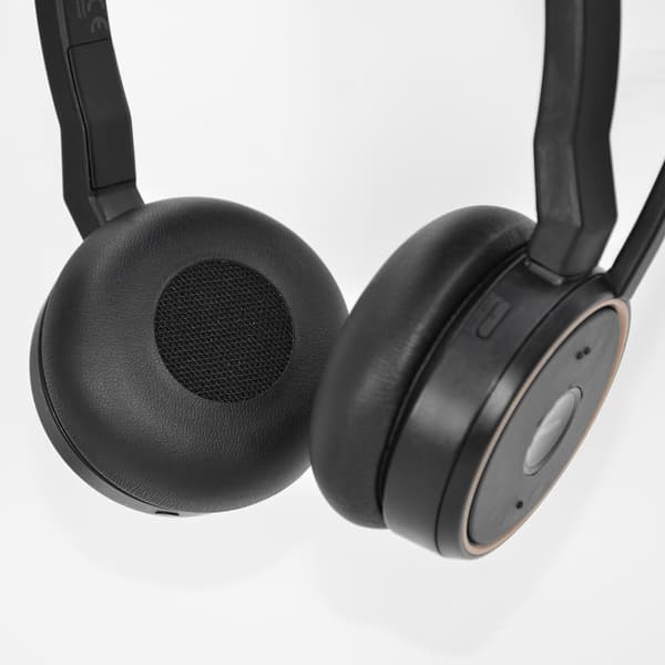 Ersättnings öronkuddar för Jabra Evolve 75 - 2-pack (Svart)