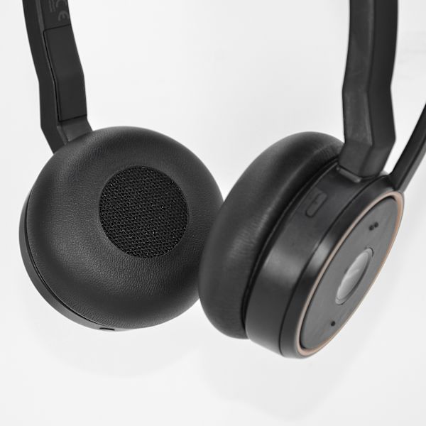 Udskiftning af ørepuder til Jabra Evolve 75 - 2-pak (sort)