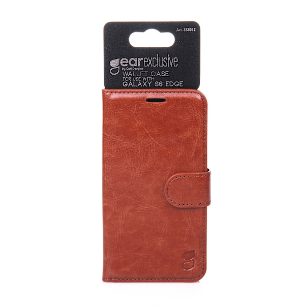 Mobilfodral Exclusive Brun - Samsung S6 Edge