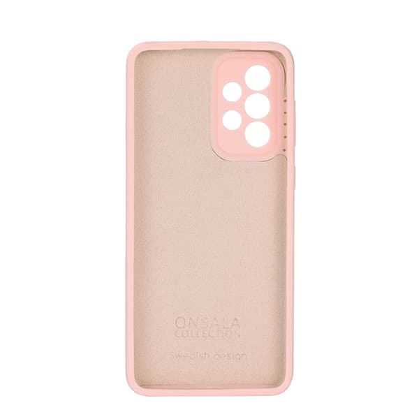 Mobilskal Silikon Chalk Pink - Samsung A03