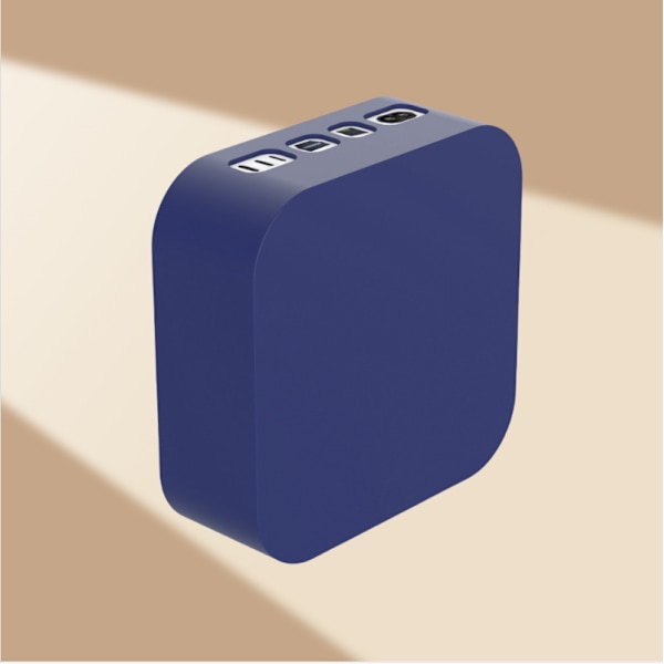 Tyylikäs silikonikotelo Mac Mini M4/Pro -laitteelle Sininen