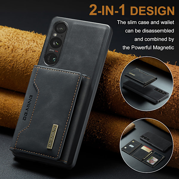 M2 Magnetic Wallet Case til Sony Sony Xperia 10 VI 2024