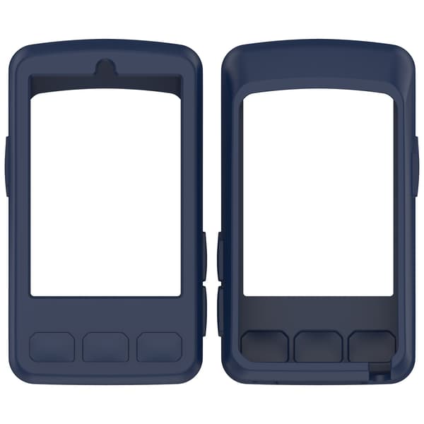 Silikonebeskyttelsesetui til Wahoo ELEMNT ROAM V3 / ROAM3 - Optimal beskyttelse og stil Blue Blue