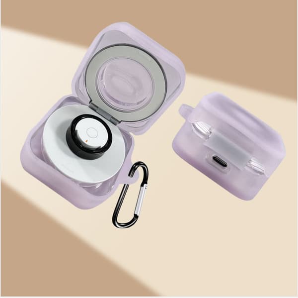 Silikoneetui til Samsung Galaxy Ring opladningsholder Pink Pink