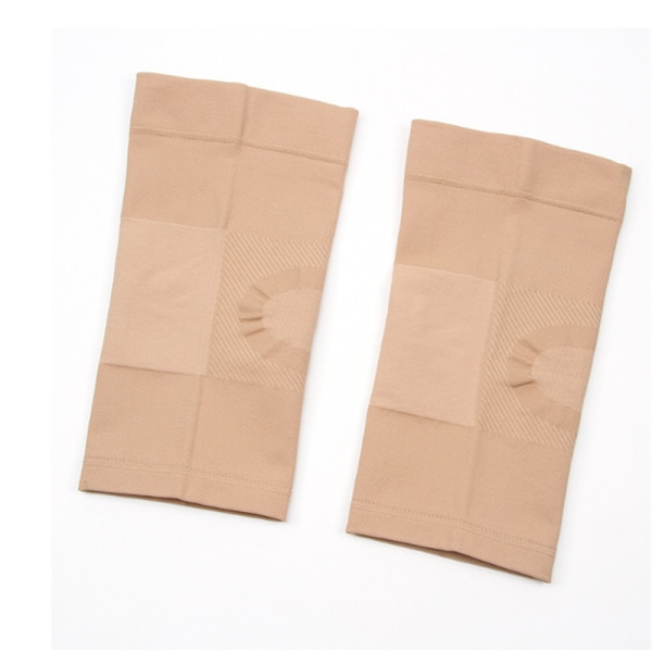 Högkvalitativa anti-slip kompressionsknäärmar Beige M