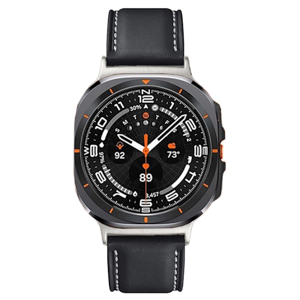 Aito nahkaranneke Samsung Watch 7 Ultra (47 mm) - Musta