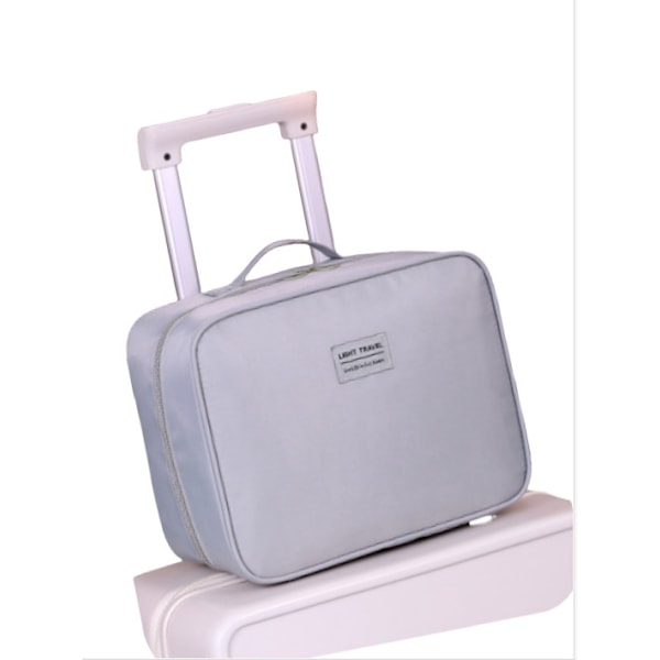 Travel Shoe Bag Kannettava säilytyslokero matkalaukkua varten Harmaa