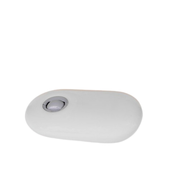 Beskyttende silikone museetui til Logitech Pebble Mouse Hvid