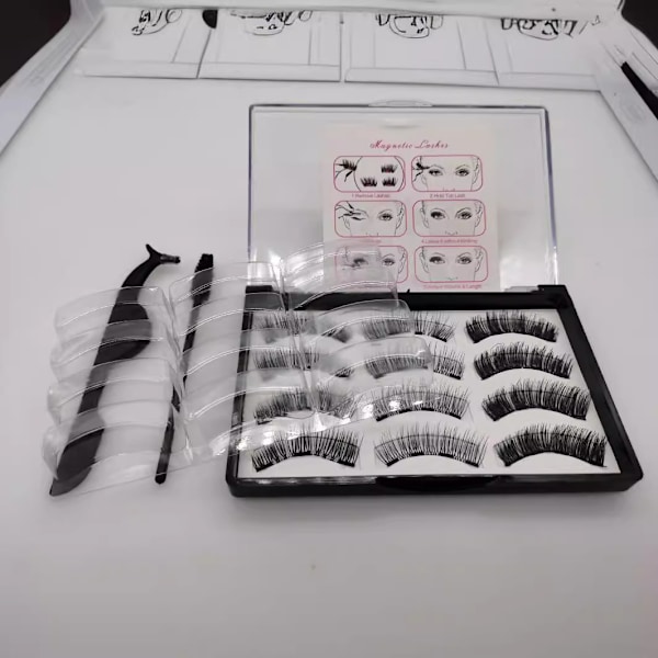Magneettiset tekoripset ripsientaivuttimella