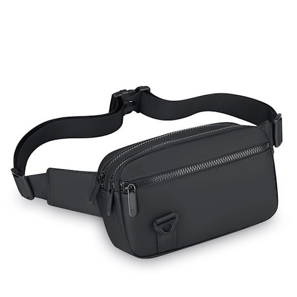 Tyylikäs ja käytännöllinen Crossbody laukku Musta