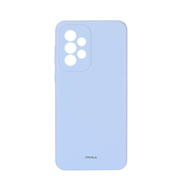 Mobilskal Silikon Light Blue - Samsung A03