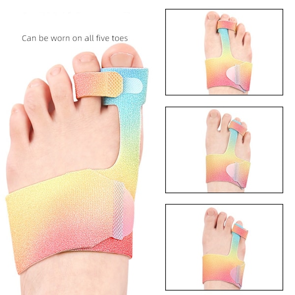 Tåbind til støtte og beskyttelse ved skader MultiColor