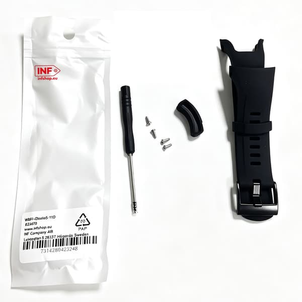 Klockarmband Black Suunto 5 Black