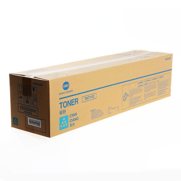 Toner A3VU450 TN711 Cyan