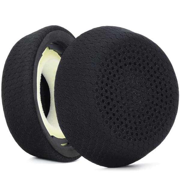 2 stk. udskiftningsørekopper kompatible med Logitech Zone Wired Headset - Memory Foam Ørepuder