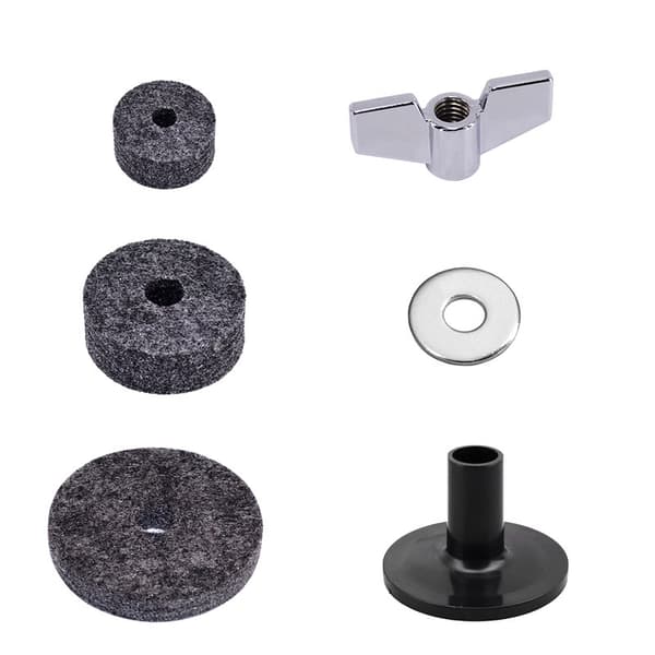 18-delars trumcymbal filtpad set Grey Grey