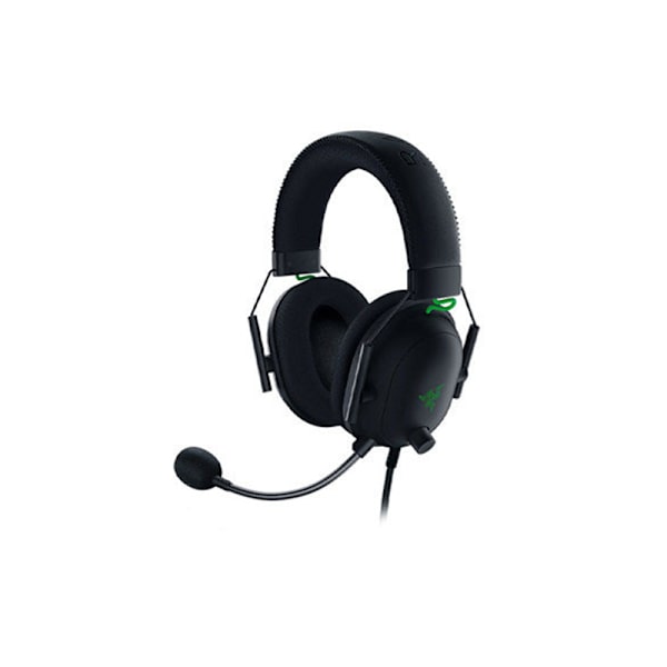Ersättnings öronkuddar för Razer BlackShark V2 PRO - Svart proteinläder (2-pack)