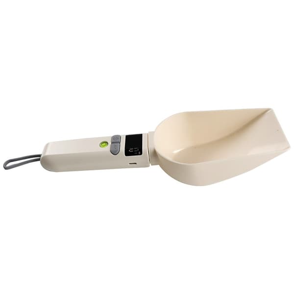 Rechargeable Digital Measuring Spoon Scale with Detachable Scoop LED Display and Built-In Level