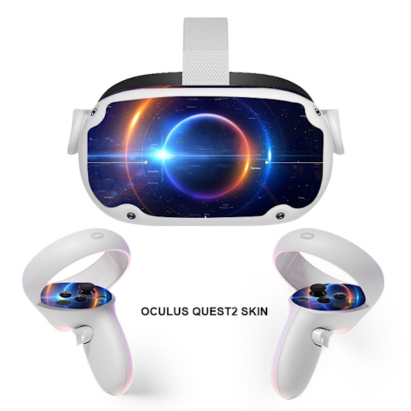 Täysin peittävät käsiohjaintarrat Oculus Quest 2:lle Monivärinen 4