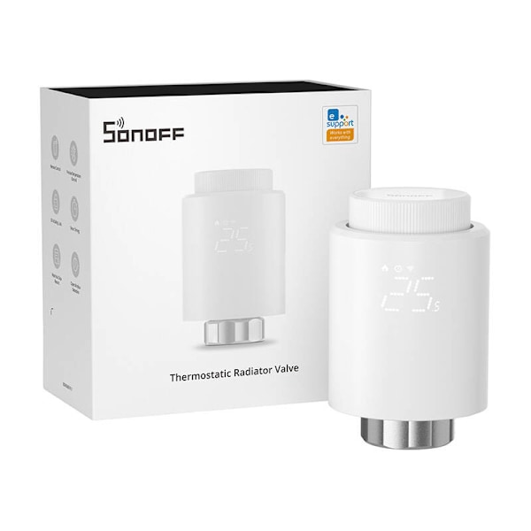 Smart Termostat Kylarventil Sonoff TRVZB Zigbee 3.0