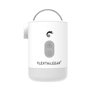 Bærbar 4-i-1 luftpumpe Flextail Max Pump2 PRO (hvid)