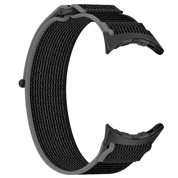 Google Pixel Watch 3 Trail Outdoor Nylon Strap Musta + harmaa 41 mm