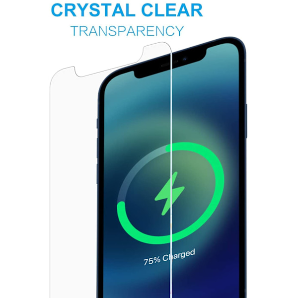 INF Näytönsuoja iPhone 12/12 Pro karkaistu lasi