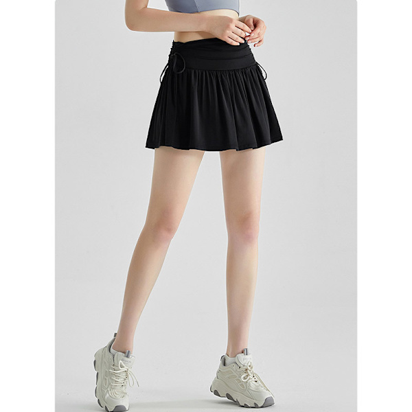 Dame Tenniskjole Sort XL